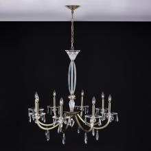 Allegri by Kalco Lighting 046177-039-FR001 - PASSO 8 LT CHAM GLD CHANDELIER