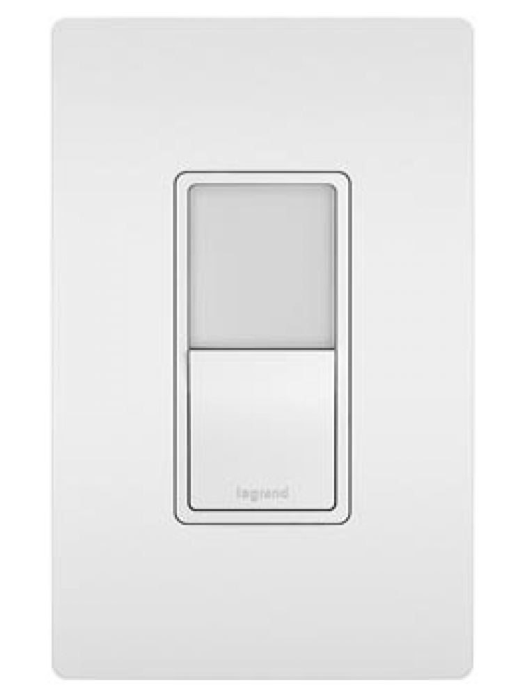 radiant Single Pole/3-Way Switch with Night Light, White (6 pack) (6 pack)