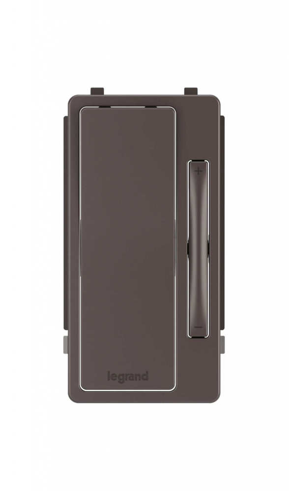 radiant Interchangeable Face Cover for Multi-Location Remote Dimmer, Brown