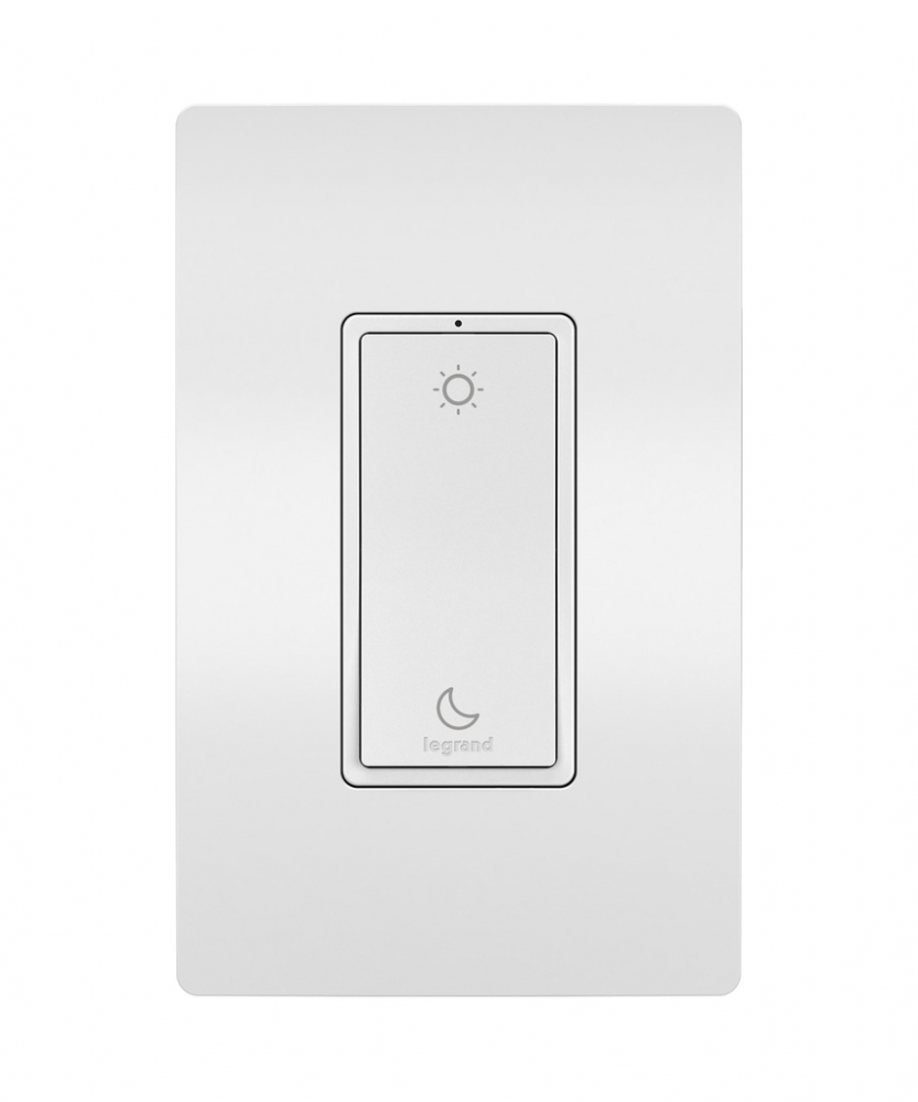 radiant Sleep/Wake Wireless Smart Switch with Netatmo, White