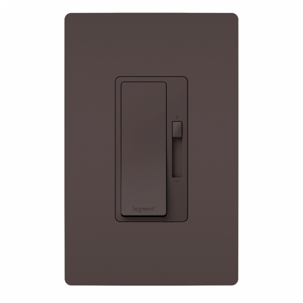 radiant LED Advanced 150W Single Pole/3-Way Dimmer, Brown