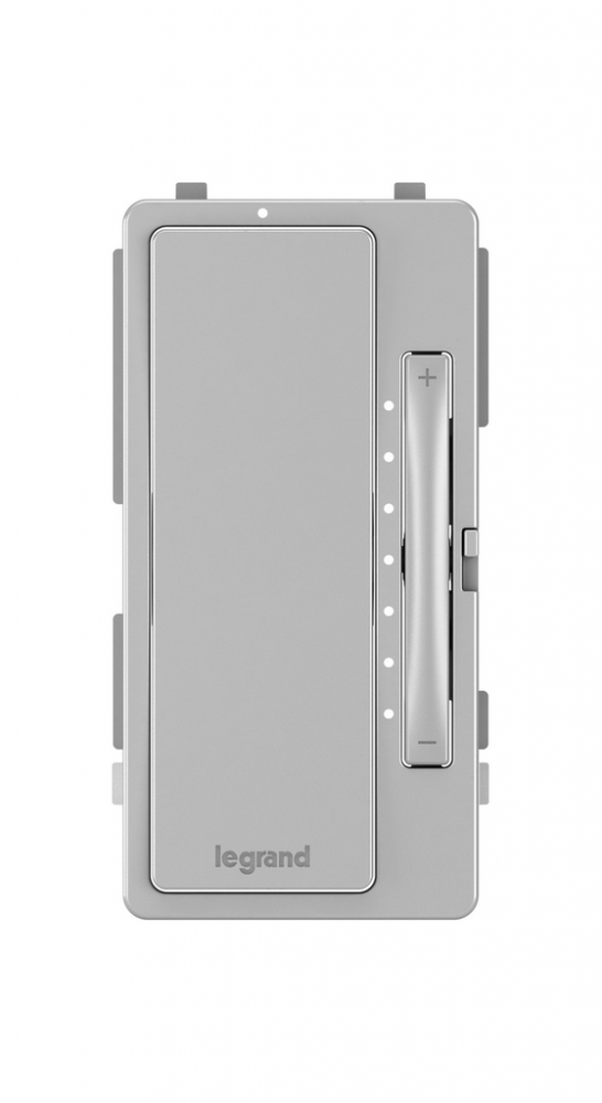 radiant Interchangeable Face Cover for Multi-Location Master Dimmer, Gray