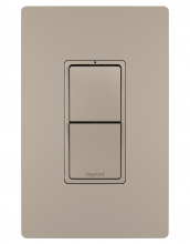 Legrand Radiant RCD33NICC6 - radiant Two Single Pole/3-Way Switches, Nickel