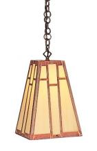 Arroyo Craftsman AH-8CS-RC - 8" asheville hanging pendant