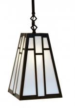 Arroyo Craftsman ASH-8RM-P - 8" asheville stem mount pendant