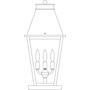 Arroyo Craftsman CRC-10RM-S - 10" croydon column mount