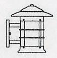 Arroyo Craftsman NS-9F-BZ - 9" newport sconce