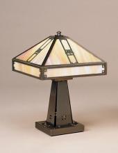 Arroyo Craftsman PTL-11ECS-P - 11" pasadena table lamp without filigree (empty)