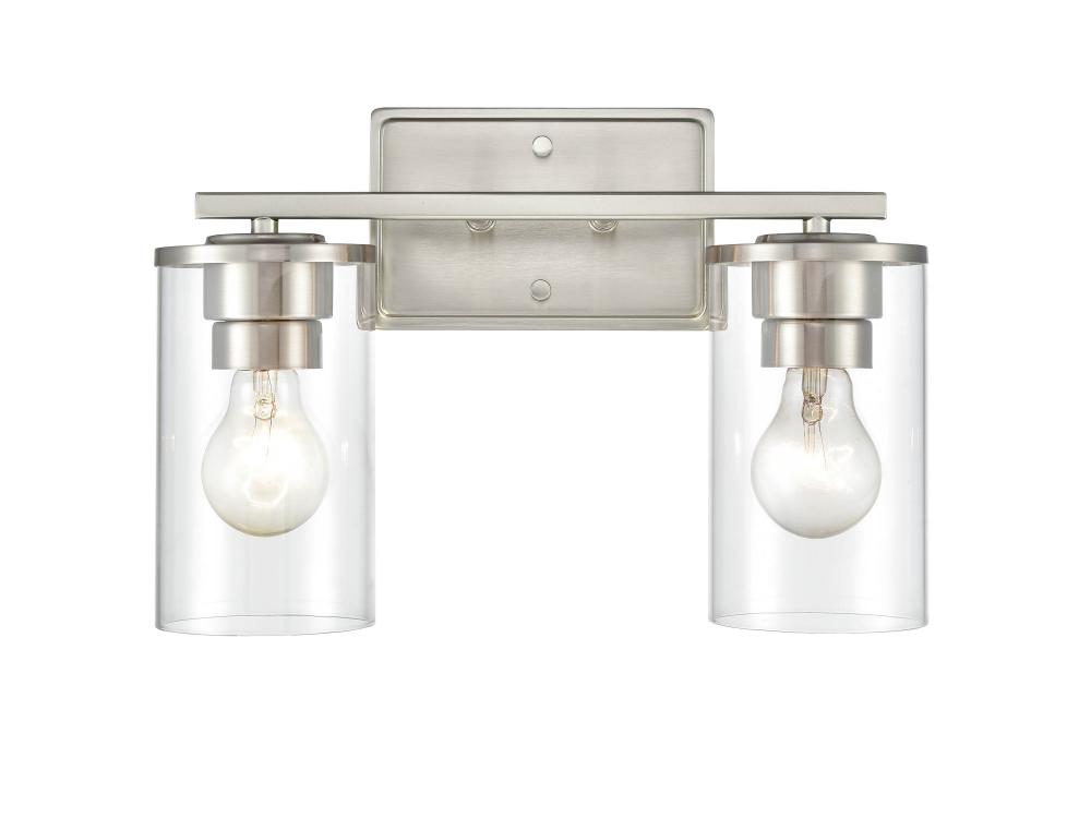 Verlana 14" Wide 2-Light Vanity - Modern Gold