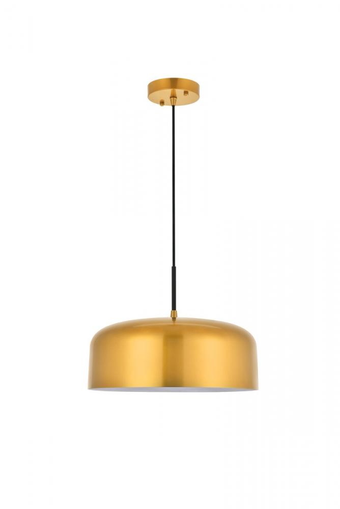 Exemplar Hanging W13.8"*6.3 Satin Gold