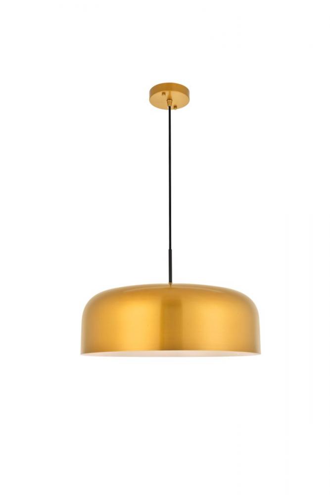 Exemplar Hanging W19.3"*H7.6" Satin Gol