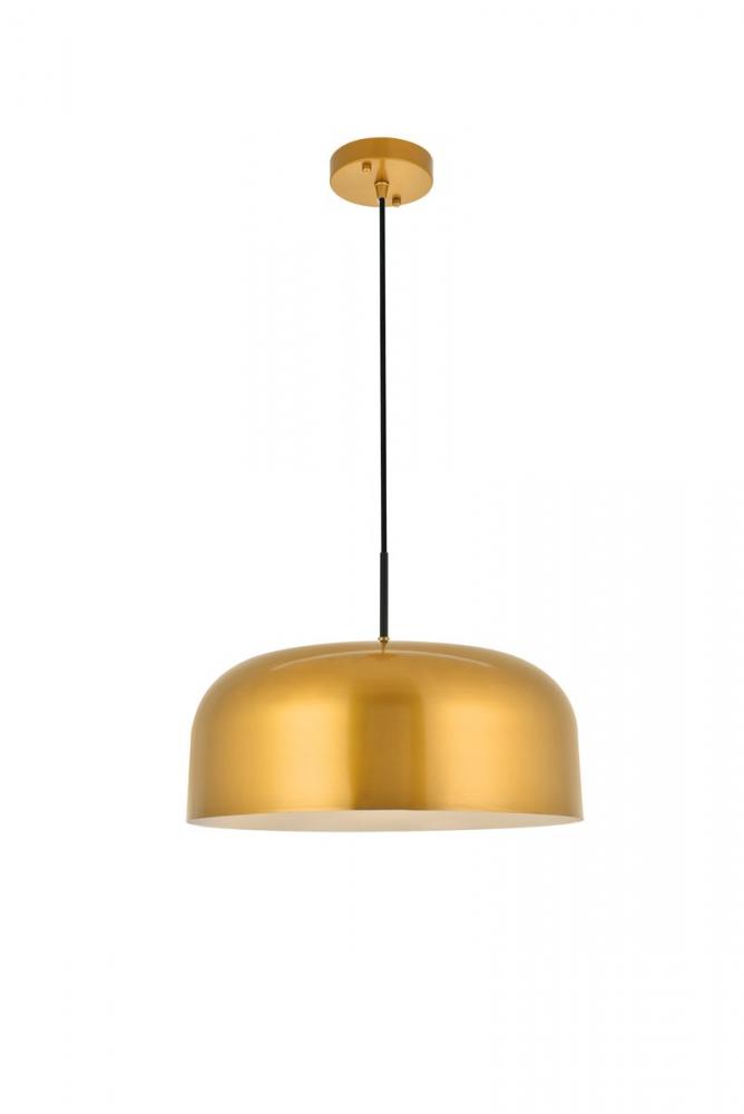 Exemplar Hanging W16.5"*H8" Satin Gol