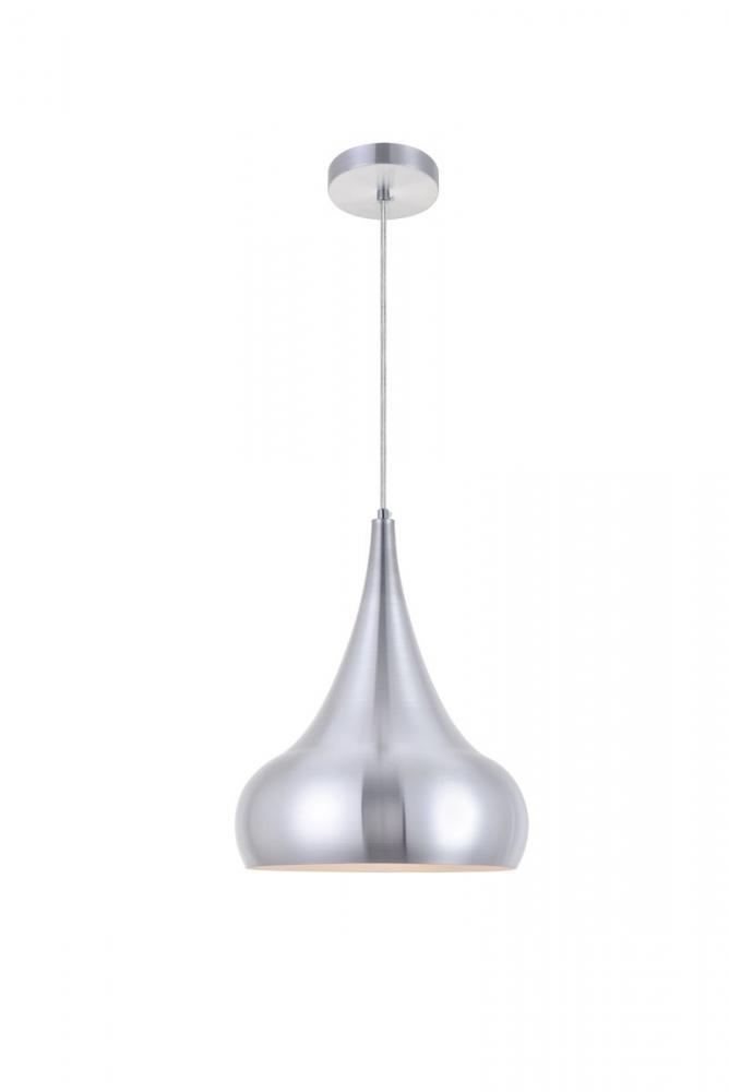 Circa Hang D11.5"H15"L1 Burnished Nickel