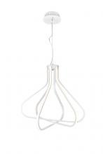Elegant 5105D26WH - Dahlia LED HANG D26"H25"42W WH